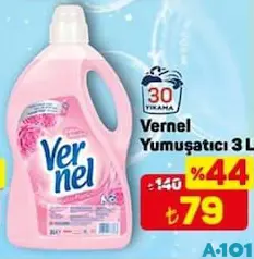 VERNEL YUMUŞATICI 3 L